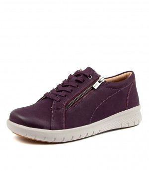 Women Ziera Solar (Extra Wide, Adjustable Fit) Sneakers Purple | Z-692415