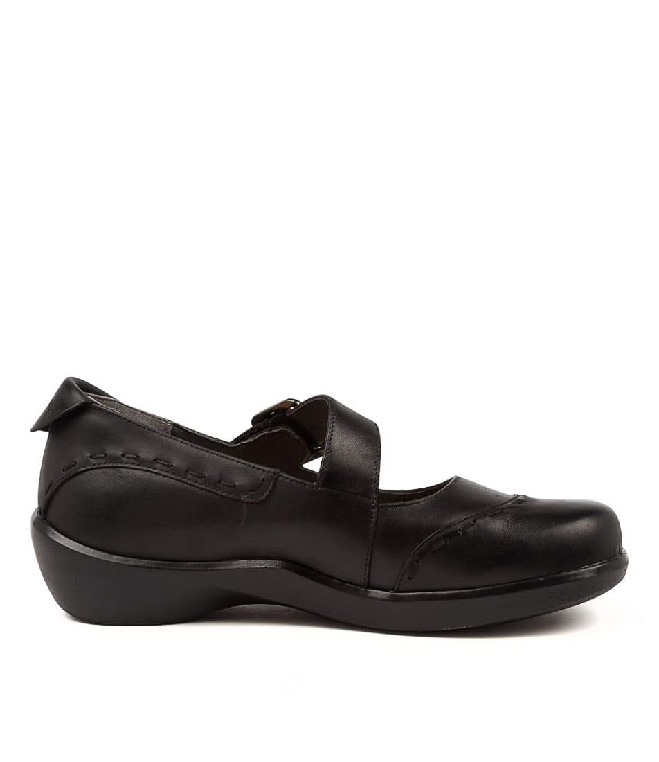 Women Ziera Angel (Extra Wide) Mary Janes Black | Z-479562