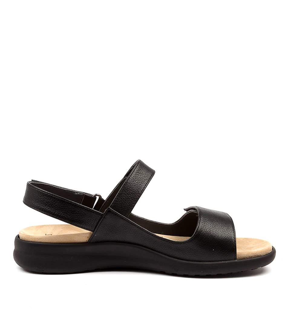 Women Ziera Benji (Extra Wide) Sandals Black | Z-315640