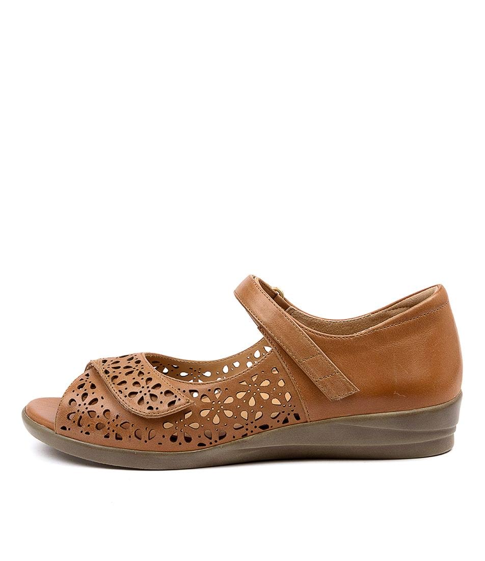 Women Ziera Daffodil (Wide) Sandals Brown | Z-245981