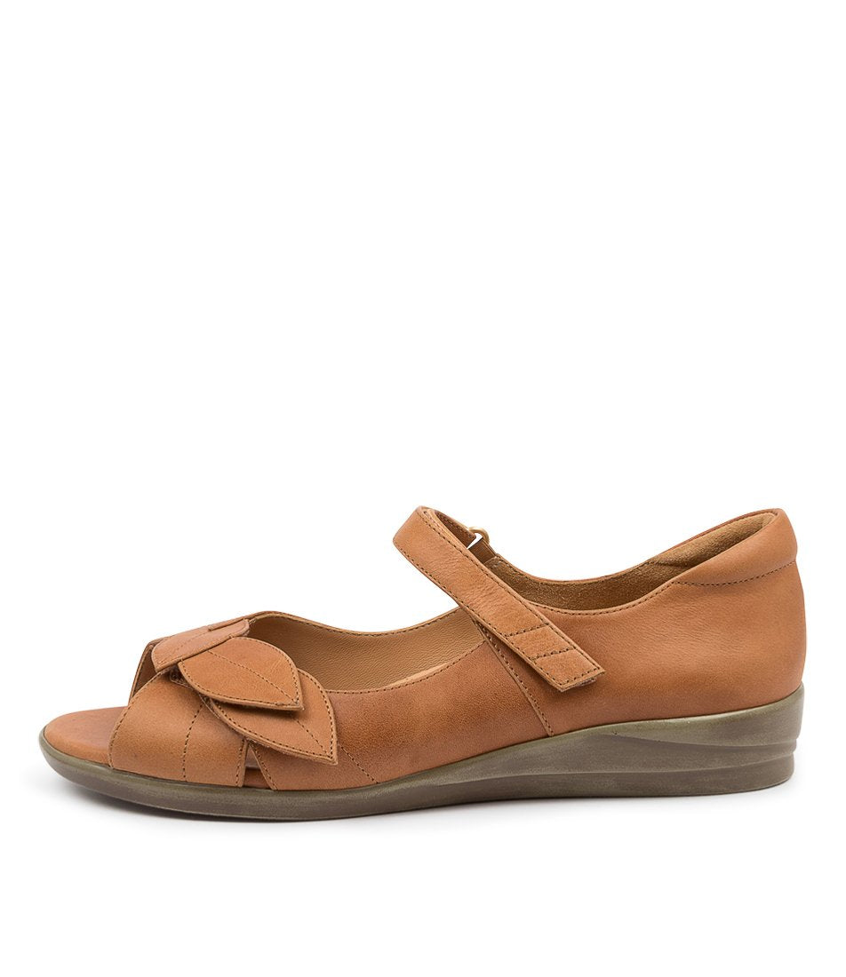 Women Ziera Disco (Wide) Sandals Brown | Z-758049