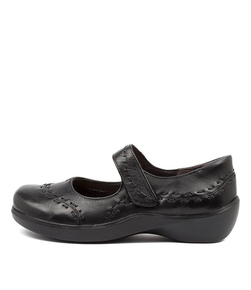 Women Ziera Gummibear (Extra Wide) Mary Janes Black | Z-976243