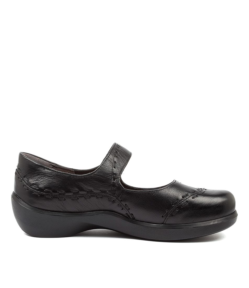 Women Ziera Gummibear (Extra Wide) Mary Janes Black | Z-976243