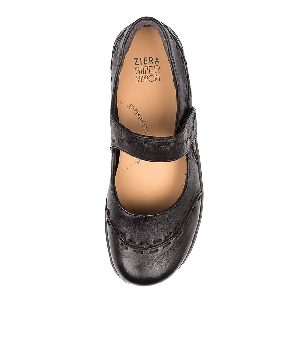 Women Ziera Gummibear (Wide) Mary Janes Black | Z-309872