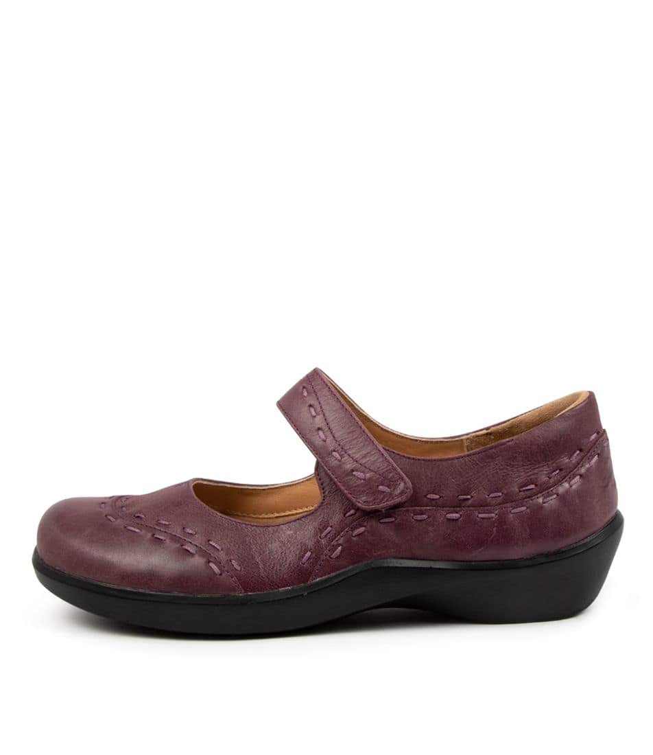 Women Ziera Gummibear (Wide) Mary Janes Purple | Z-705186