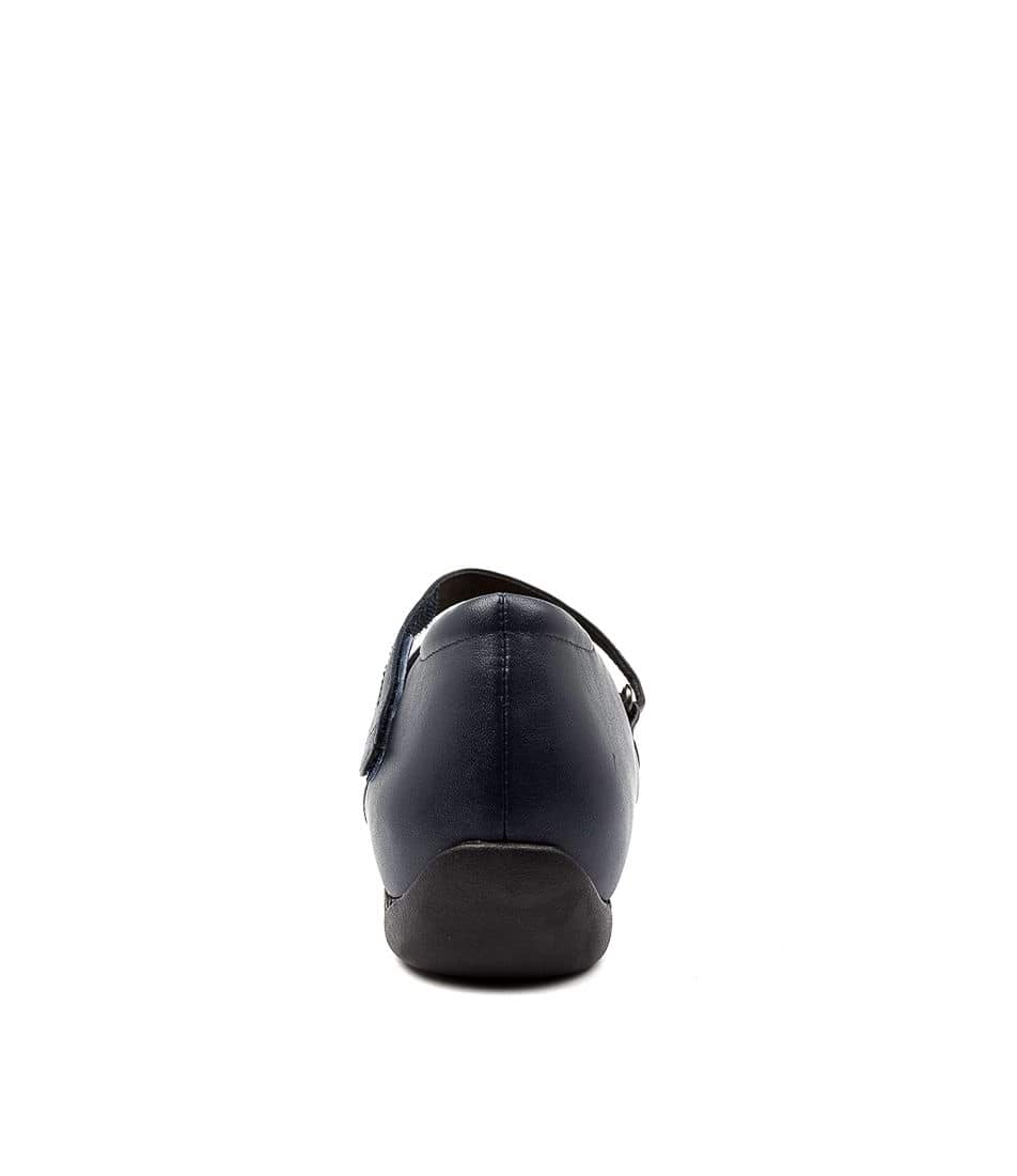 Women Ziera Xray (Wide) Mary Janes Navy | Z-439851